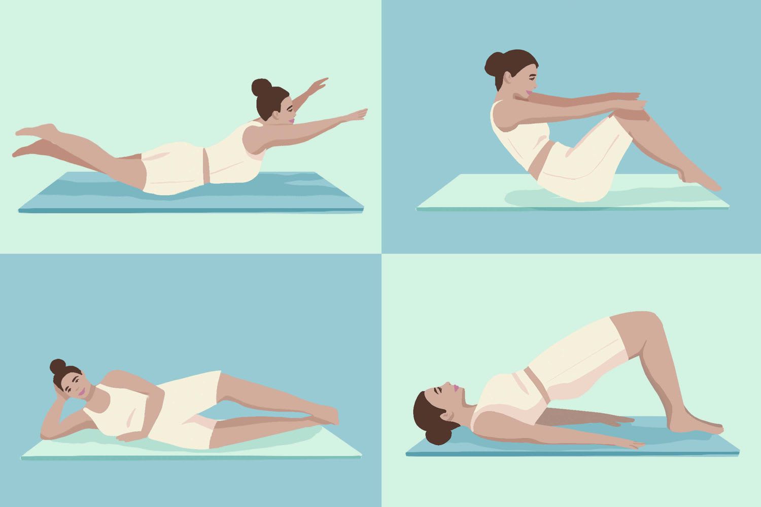 Pilates-Core-Exercises Pilates Core Exercises
